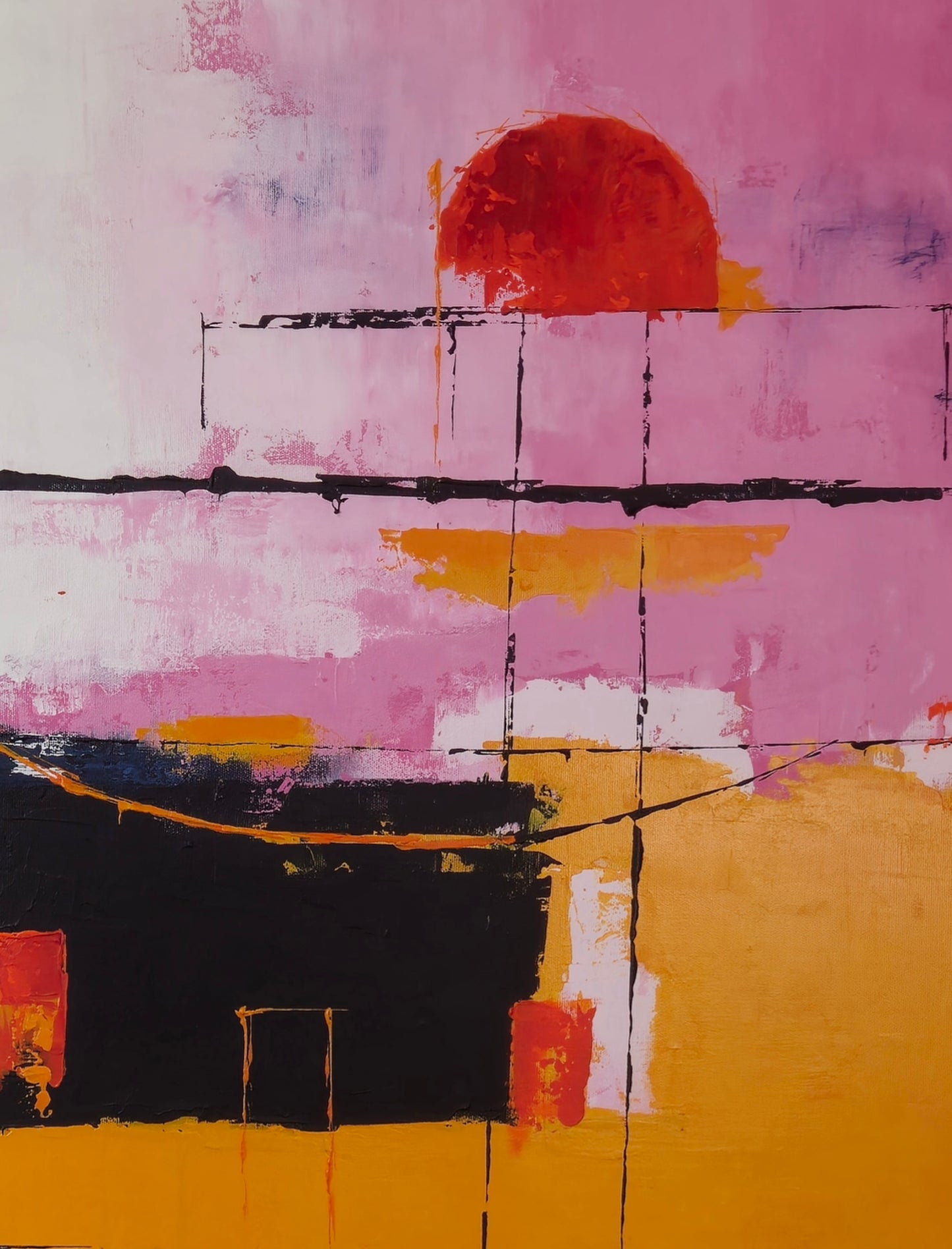 Summertime Sadness 100x100cm/39.4”x39.4”