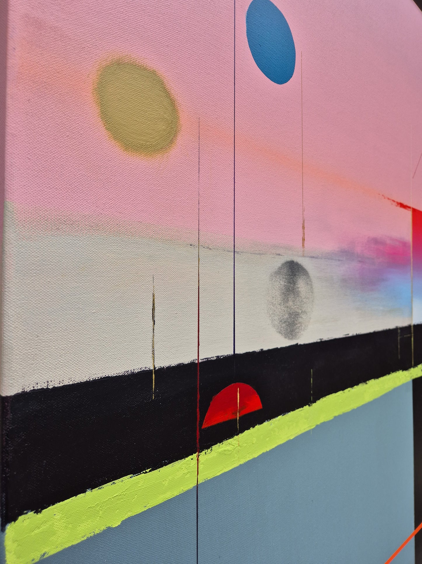 Light my way 90x90cm/35.4”x35.4”