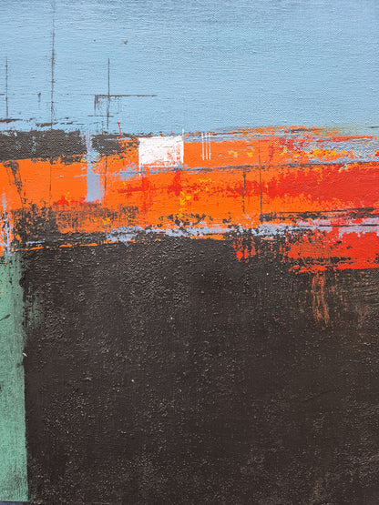 Around the world 80x80cm/31,5"x31,5"