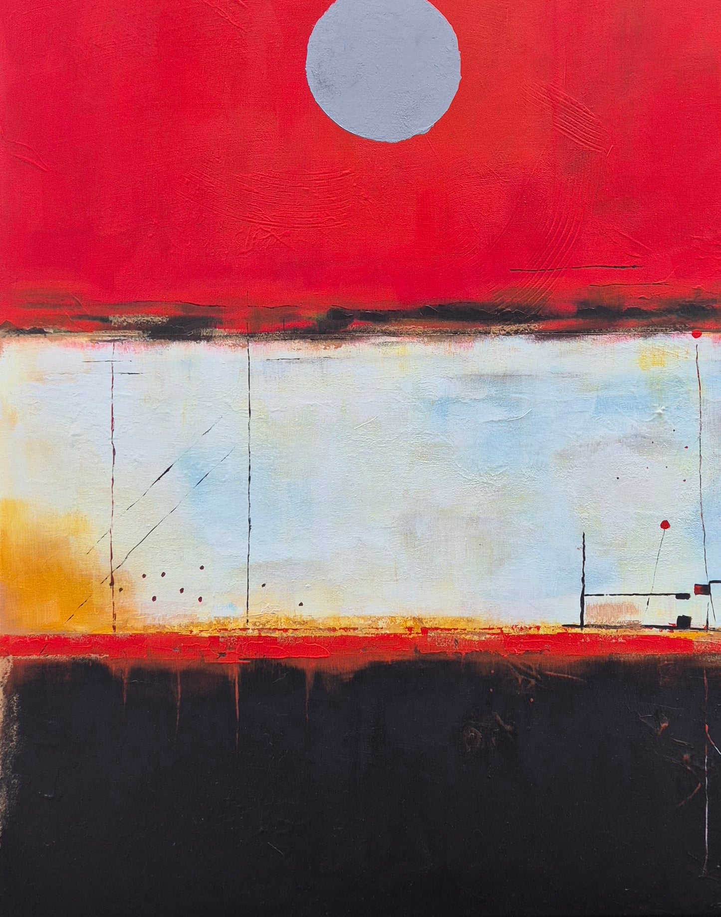 The Edge of the World 100x100cm/39.4”x39.4”
