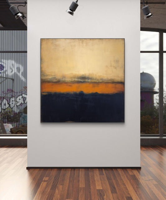 Tomorrow Comes Today 100x100cm/39.4”x39.4”