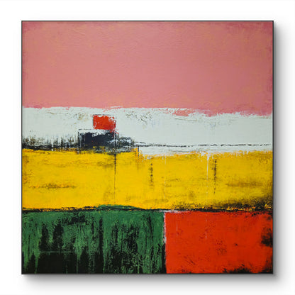 I Was Sleeping When the World Was Ending 100x100cm/39.4”x39.4”