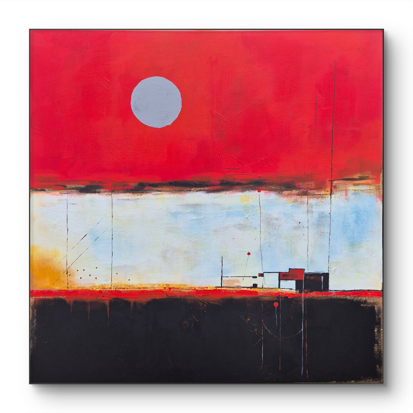 The Edge of the World 100x100cm/39.4”x39.4”