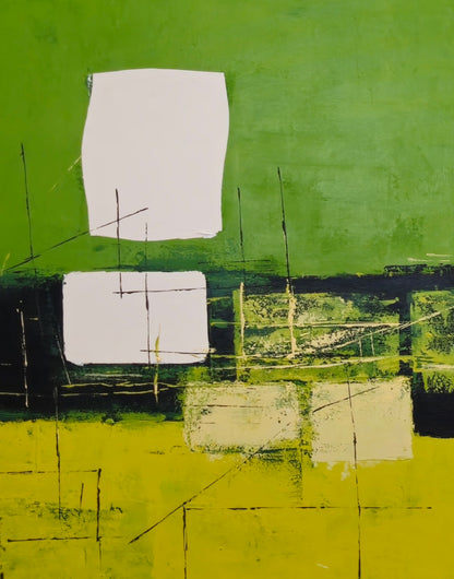 The Wind that Shakes the Barley 100x100cm/39.4”x39.4”