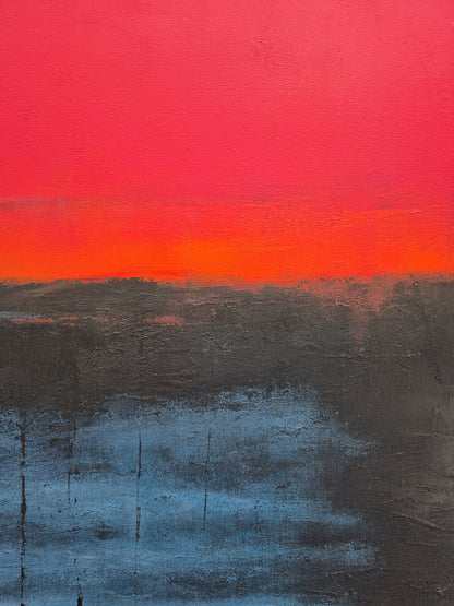 Down by the Water 90x90cm/35.4”x35.4”