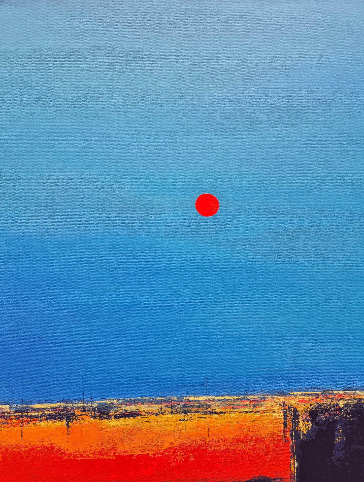 Out of time 80x80cm/31,5"x31,5"
