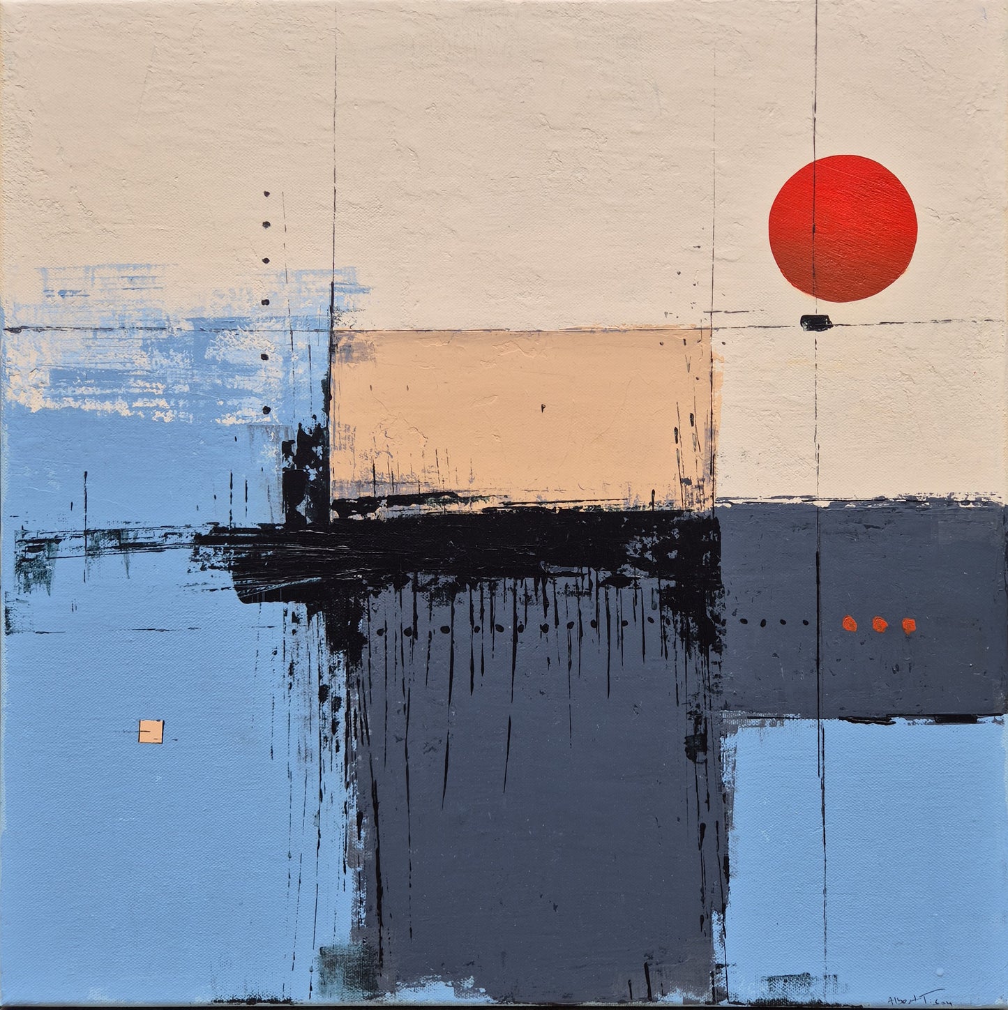 High Noon 50x50cm/19,7"x19,7"