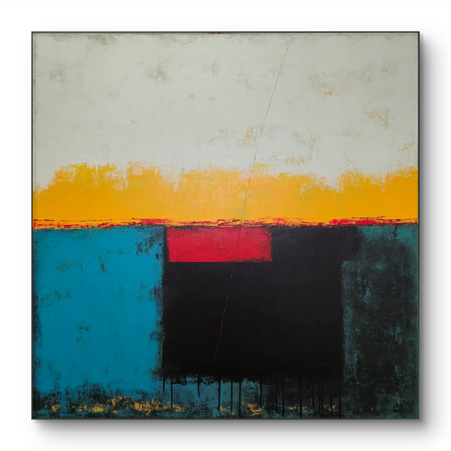 Almost Like in Paradise 100x100cm/39.4”x39.4”