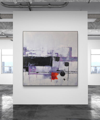 Fire Walk With Me 100x100cm/39.4”x39.4”