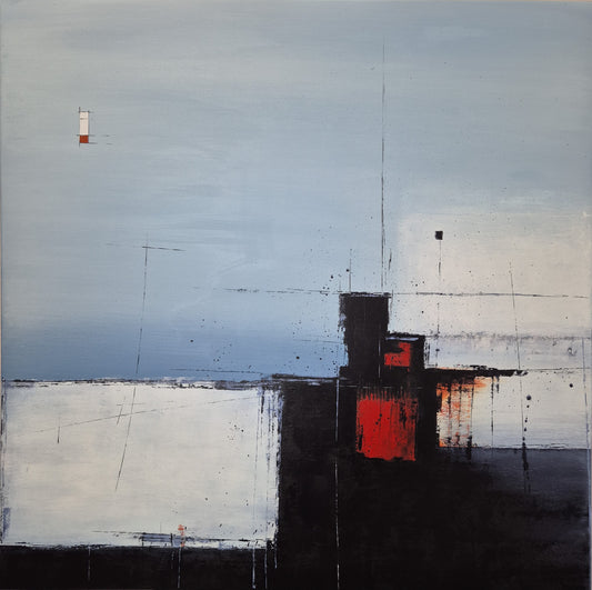 Exit 100x100cm/39.4”x39.4”