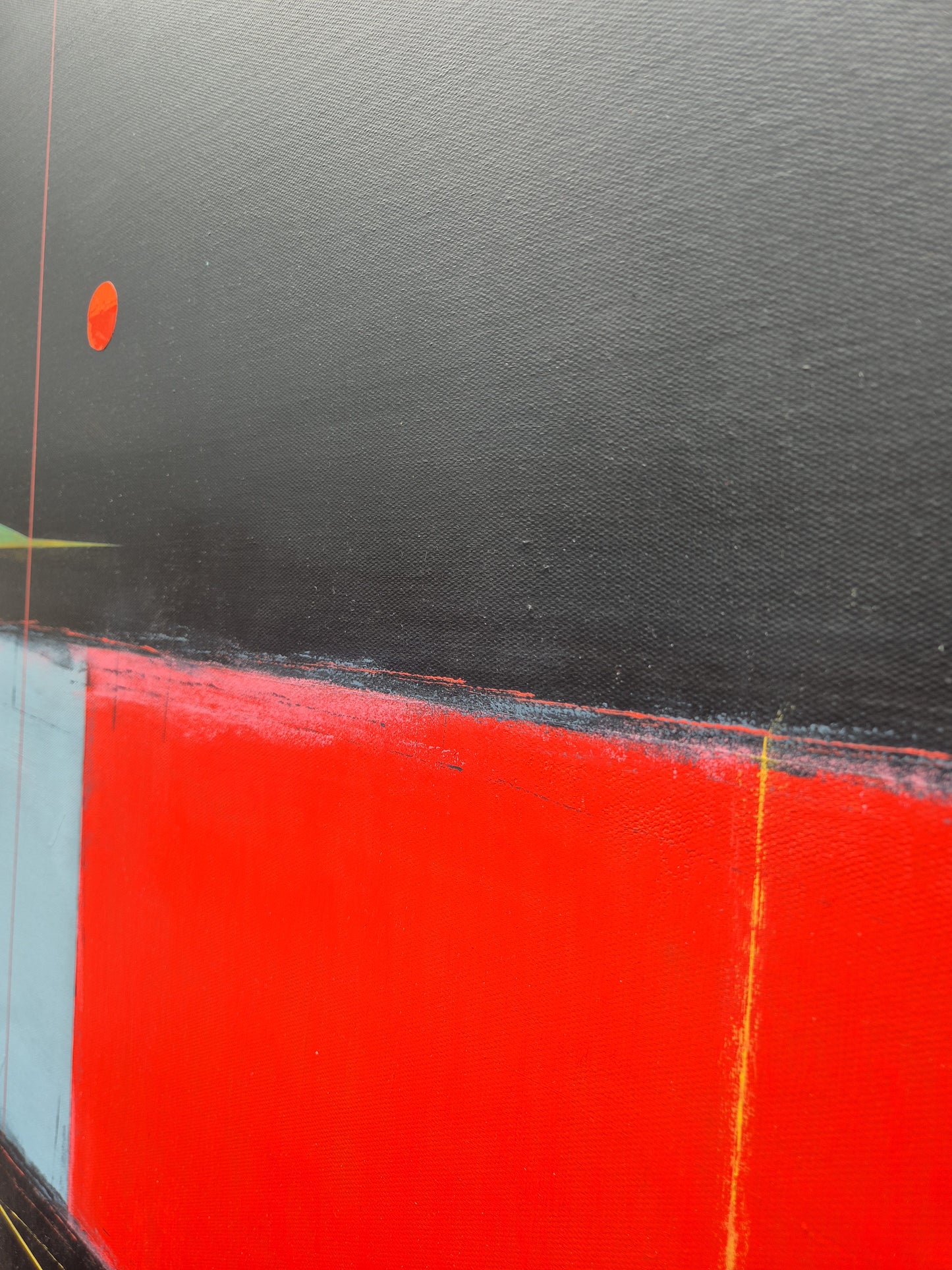 Midnight in a perfect world 80x80cm/31,5"x31,5"