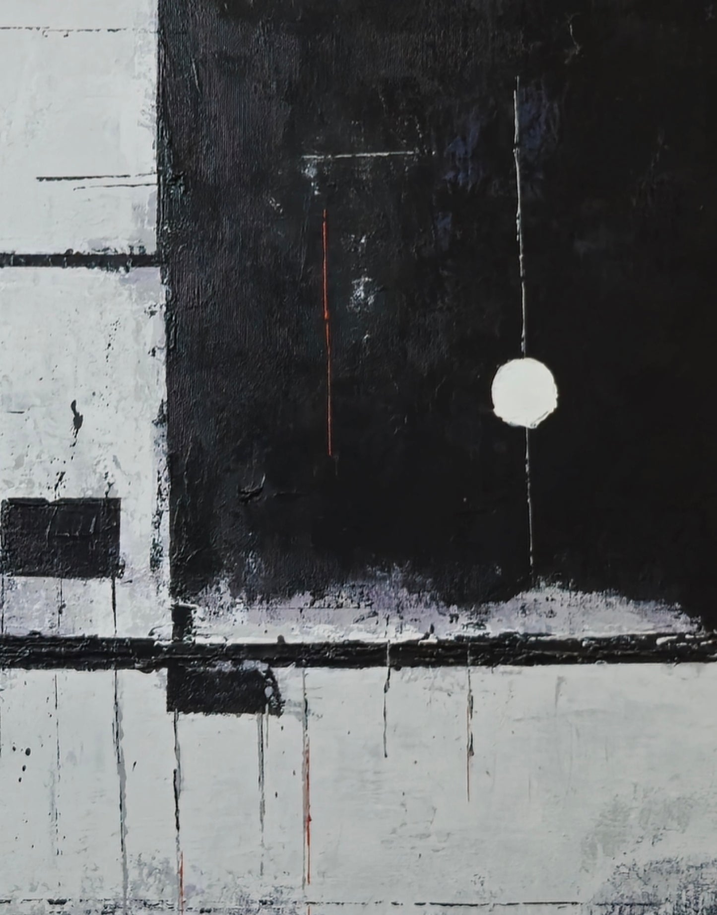 Push the Sky Away 100x100cm/39.4”x39.4”