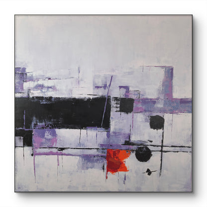 Fire Walk With Me 100x100cm/39.4”x39.4”