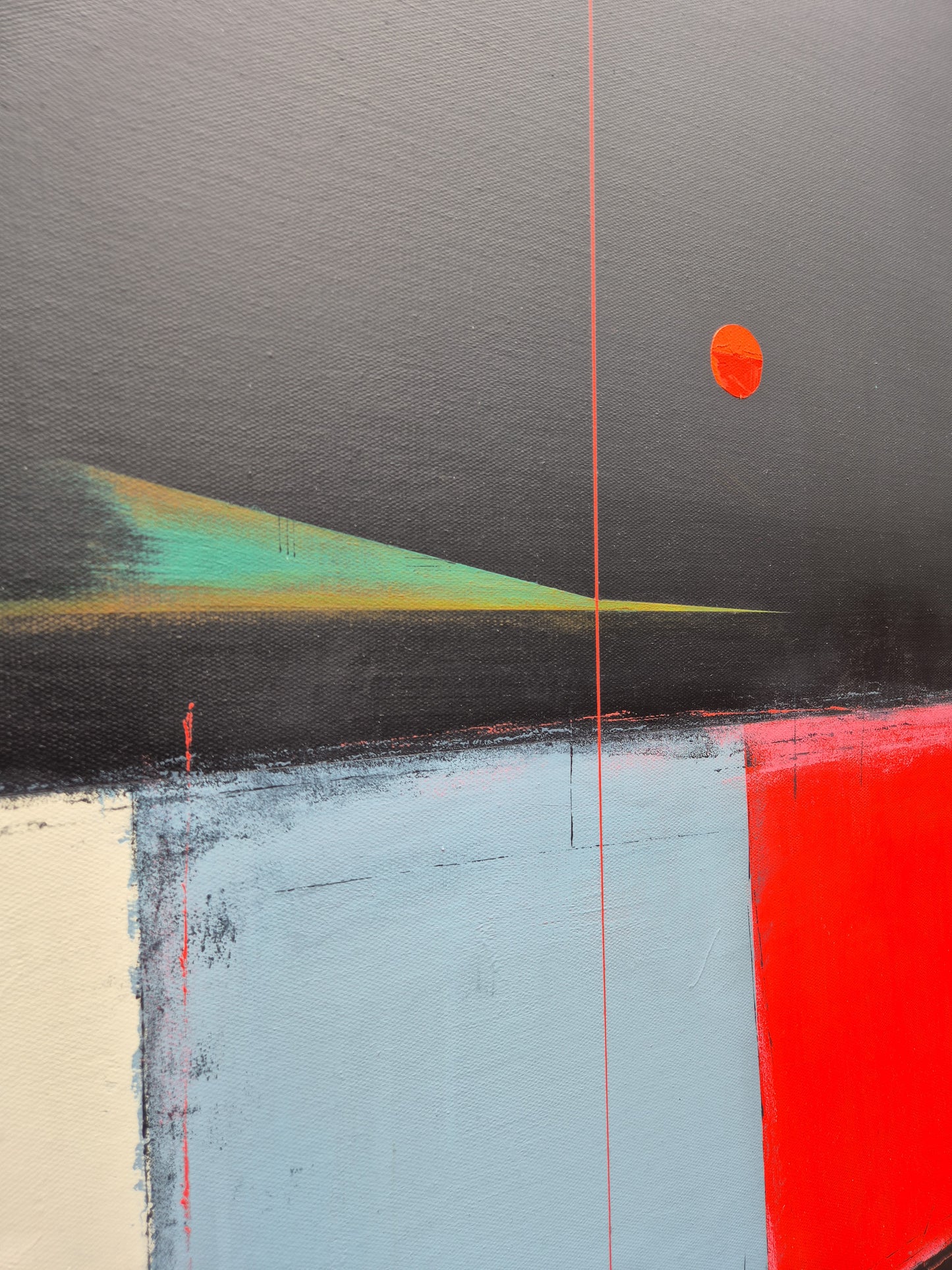 Midnight in a perfect world 80x80cm/31,5"x31,5"