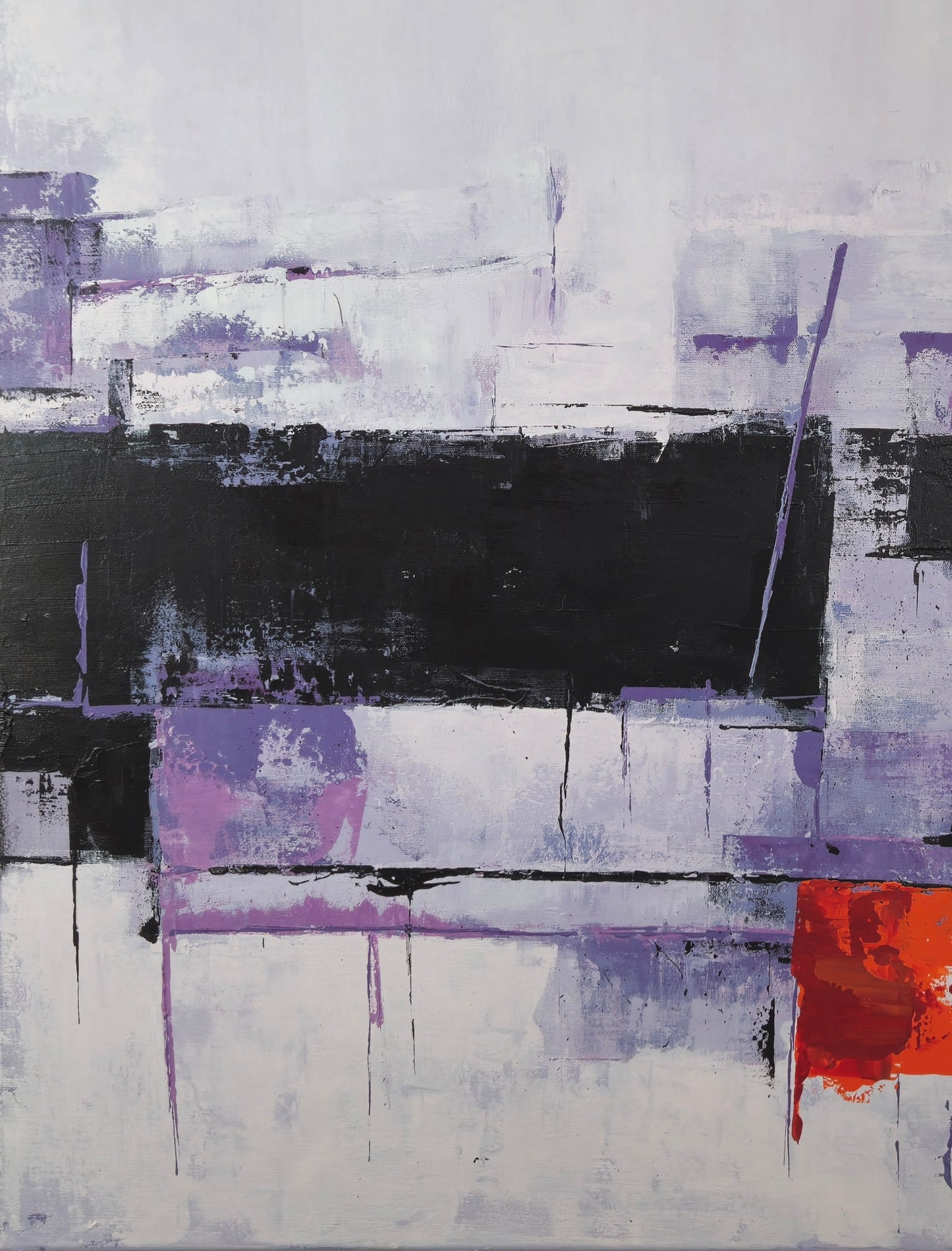 Fire Walk With Me 100x100cm/39.4”x39.4”