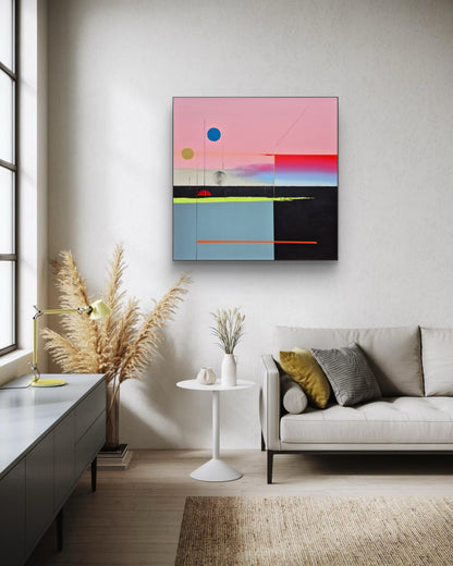 Light my way 90x90cm/35.4”x35.4”