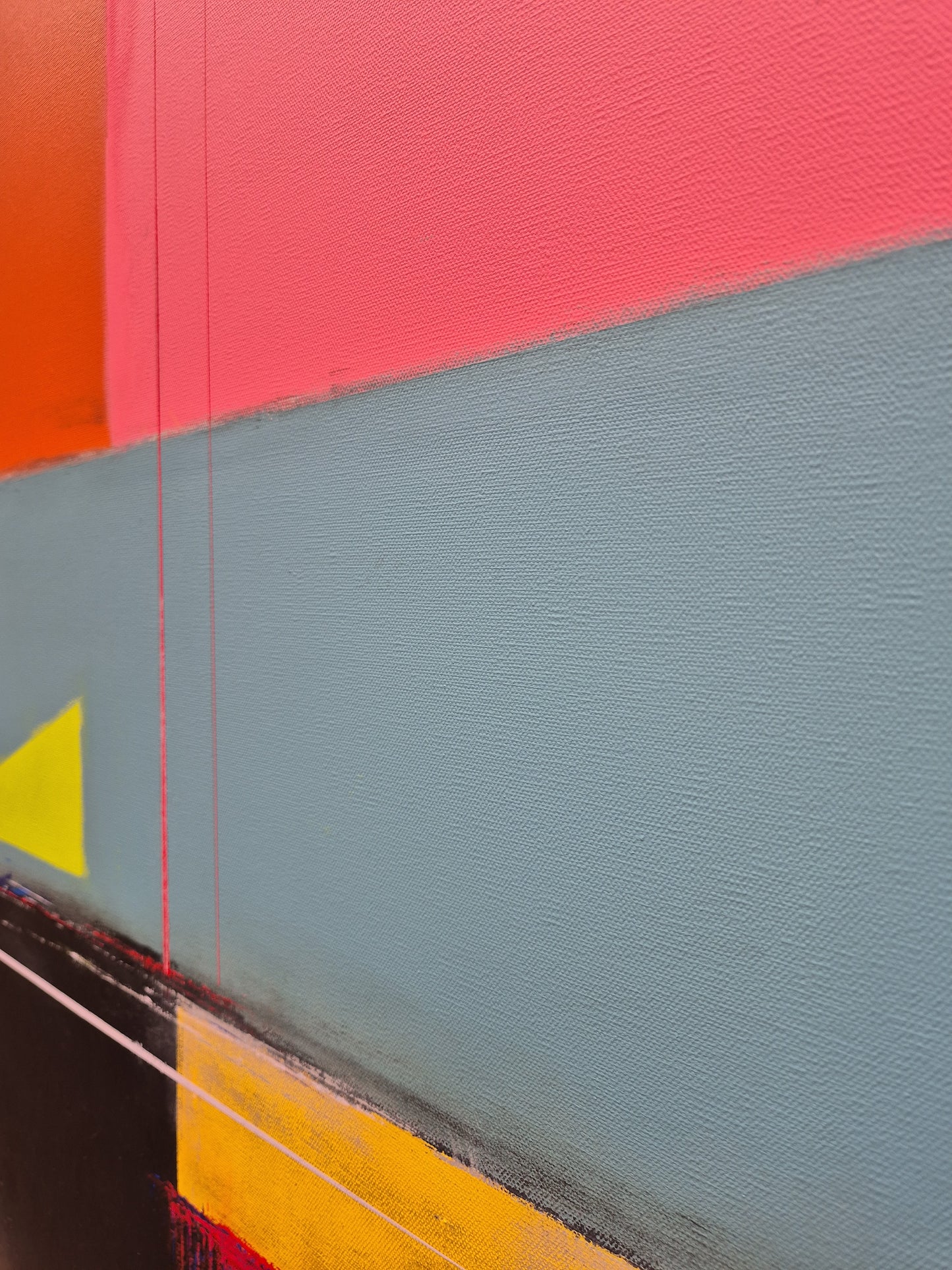 When no one can sleep 80x80cm/31,5"x31,5"