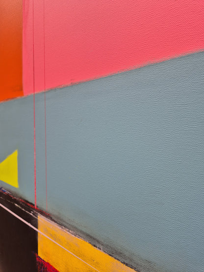 When no one can sleep 80x80cm/31,5"x31,5"