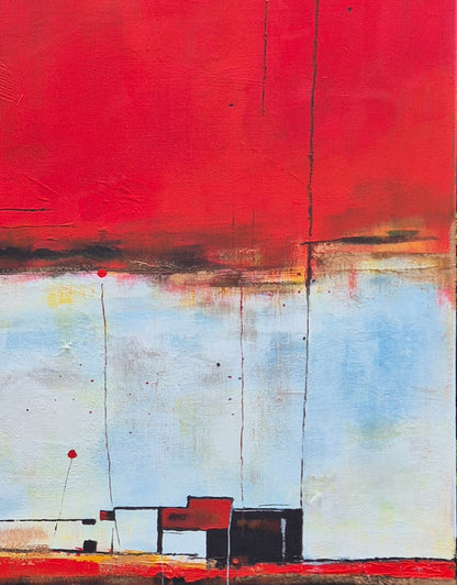 The Edge of the World 100x100cm/39.4”x39.4”