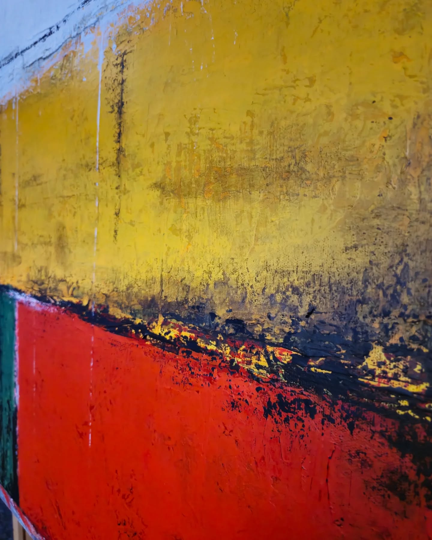 I Was Sleeping When the World Was Ending 100x100cm/39.4”x39.4”