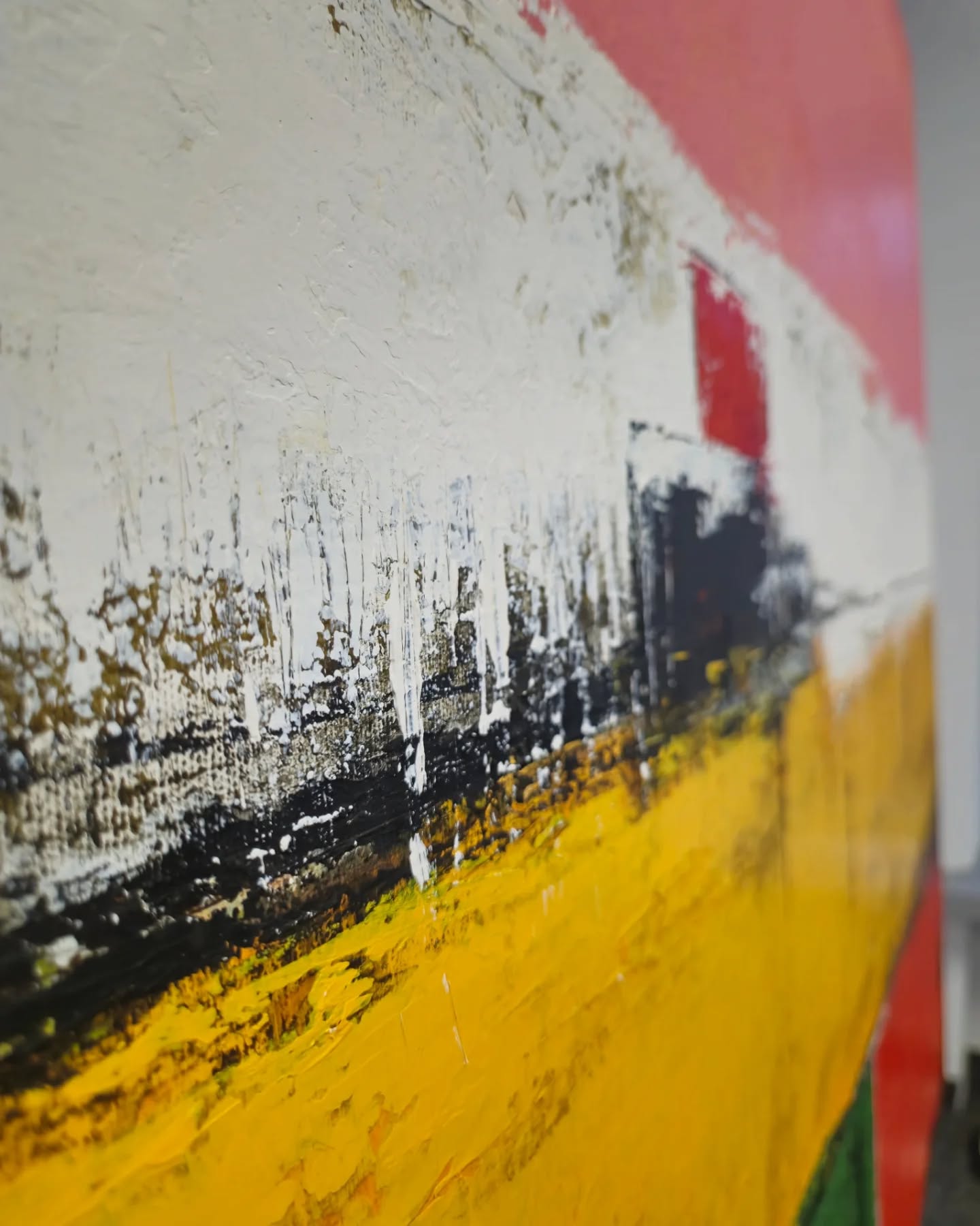 I Was Sleeping When the World Was Ending 100x100cm/39.4”x39.4”